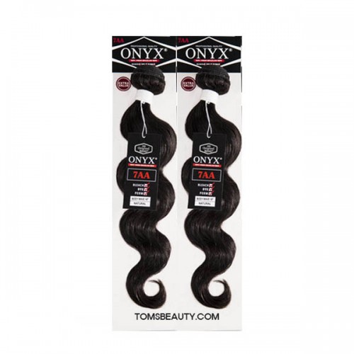 Onyx 100% Virgin Brazilian Human Hair Bundle Weave Body Wave 2 Bundle Super Sale